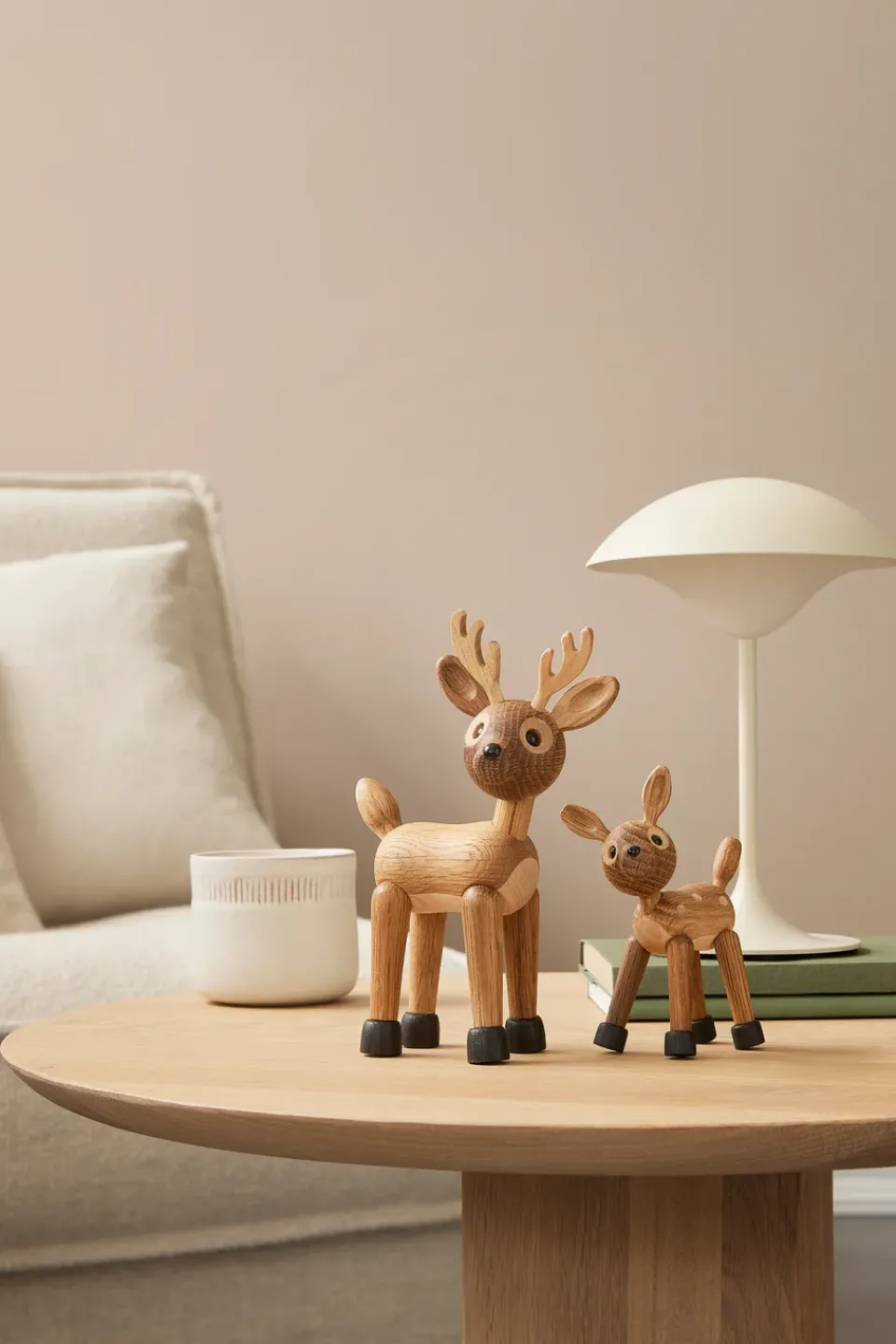Clearance Spring Copenhagen Spirit deer decoration, Oak-Maple Brown