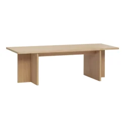 Hübsch Split coffee table, Oak Beige