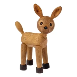 Spring Copenhagen Spot deer baby decoration, Oak-Maple Brown