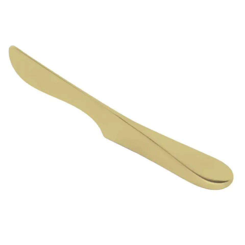 Butter Knives^Bosign Spreader knife air large, brass-coloured Gold-coloured