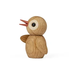 New Spring Copenhagen Spring Birds decoration 6.5 cm, Jokey, Oak Beige