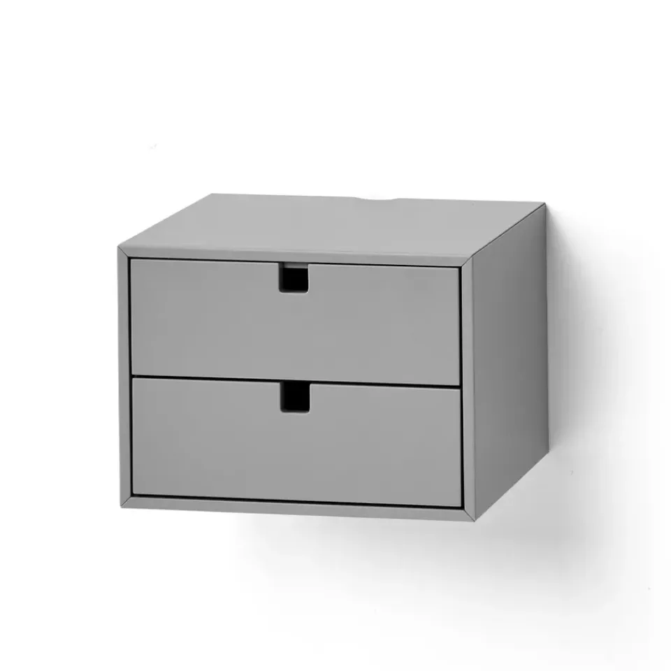 Clearance 1898 Square drawers, Grey