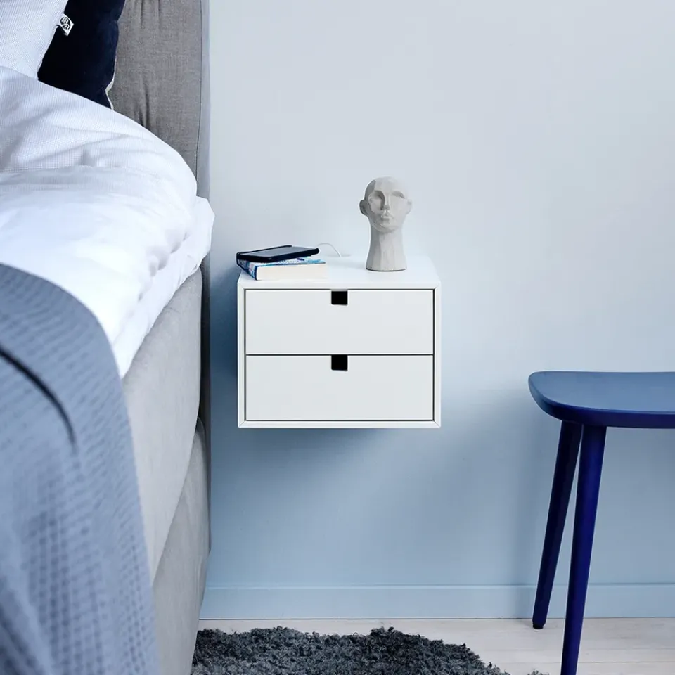 Clearance 1898 Square drawers, White