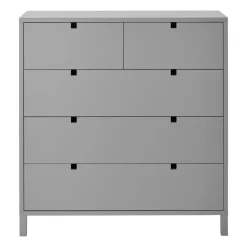 Dressers & Drawer Units|Dressers & Drawer Units^1898 Square dresser 2+3 drawers, Grey