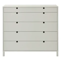 Dressers & Drawer Units|Dressers & Drawer Units^1898 Square dresser 5 drawers, Sand Beige