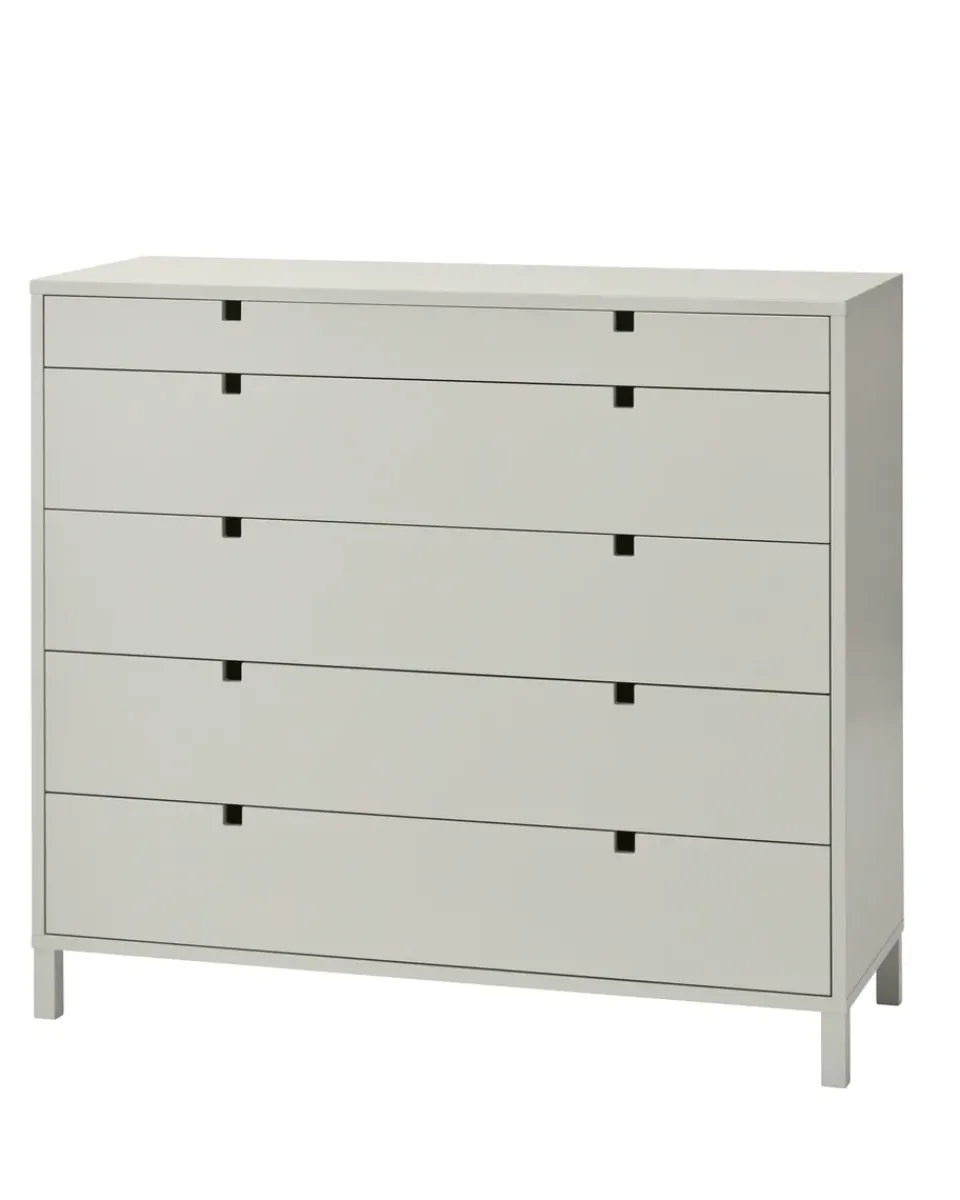 Dressers & Drawer Units|Dressers & Drawer Units^1898 Square dresser 5 drawers, Sand Beige