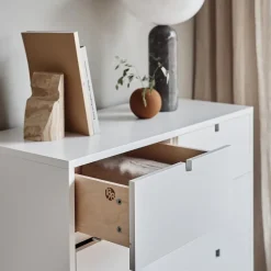Online 1898 Square dresser 2+3 drawers, White
