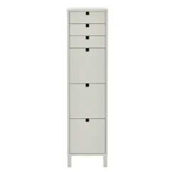 Dressers & Drawer Units|Dressers & Drawer Units^1898 Square dresser narrow 6 drawers, Sand Beige