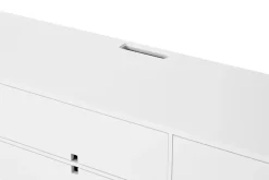 Sale 1898 Square media bench, White