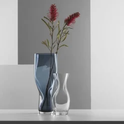 Vases^Orrefors Squeeze vase 23 cm, clear Transparent
