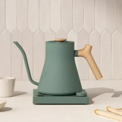 Online Fellow Stagg EKG Pro electric kettle 0.9 L, Smoke green-maple GreenBrown
