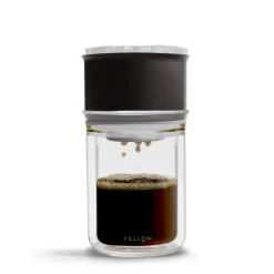 Coffee Presses & Makers^Fellow Stagg X Pour-Over Dripper, Matte black BlackTransparent
