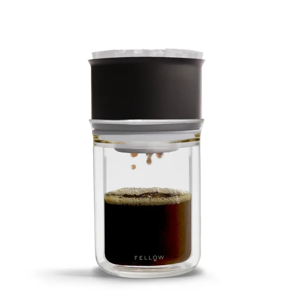 Coffee Presses & Makers^Fellow Stagg X Pour-Over Dripper, Matte black BlackTransparent