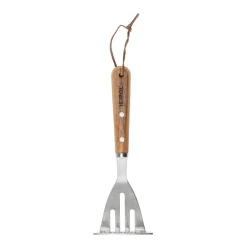Mashers & Ricers^Heirol Stainless steel potato masher 27.5 cm, Beech Brown