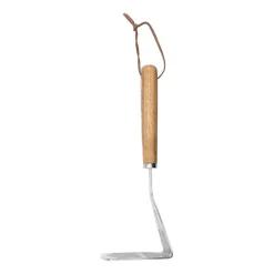 Mashers & Ricers^Heirol Stainless steel potato masher 27.5 cm, Beech Brown