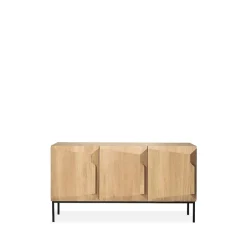 Dressers & Sideboards|Dressers & Sideboards^Ethnicraft Stairs sideboard 3 doors, Oak 150x80x46 cm Beige