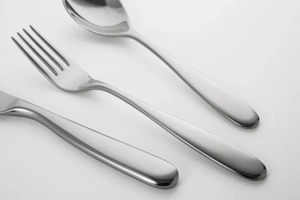 Sale Robert Welch Stanton Bright children's cutlery 3 pieces, Stainless steel Silver-coloured