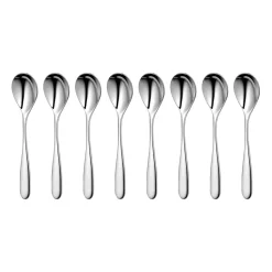 Tea & Coffee Spoons^Robert Welch Stanton Bright coffee spoon 8-pack, Stainless steel Silver-coloured