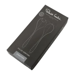 Hot Robert Welch Stanton Bright salad servers 2 pieces, Stainless steel Silver-coloured