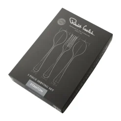 Serving Utensils^Robert Welch Stanton Bright serving cutlery 3 pieces, Stainless steel Silver-coloured