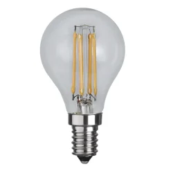 Discount Star Trading E14 LED filament clear, 4.5 cm, 2700K Transparent