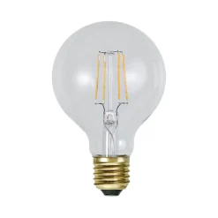 Best Star Trading E27 LED soft glow dimmable, 8 cm. 2100 K Transparent
