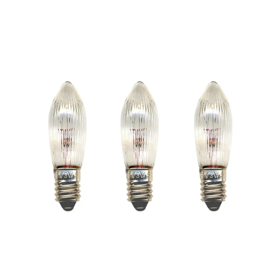 Other Lighting Accessories|Light Bulbs^Star Trading replacement lamps E10 3-pack, 305-55 (5-armad) Transparent