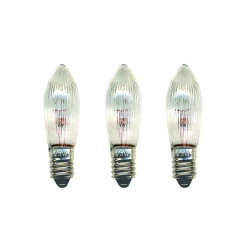 Online Star Trading replacement lamps E10 3-pack, 304-55 (7-arms) Silver-coloured