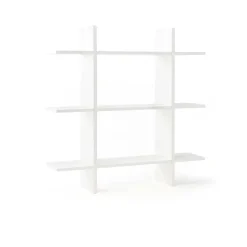 Storage For The Kids Room^Kid's Concept Star wall shelf 3 shelves, White