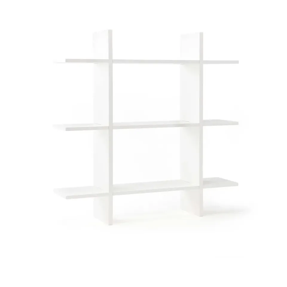 Storage For The Kids Room^Kid's Concept Star wall shelf 3 shelves, White
