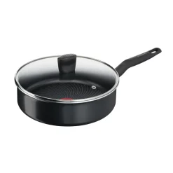 Saucier & Sauté Pans^Tefal Start Easy sauce pan with lid, 24 cm Black