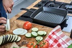 Best STAUB American grill pan cast iron, 30x30 cm Black