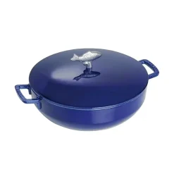 Clearance STAUB bouillabaisse casserole dish, Blue