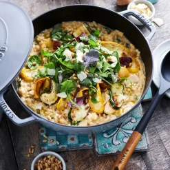 Saucier & Sauté Pans^STAUB Chistera braising pan cast iron Ø28 cm, truffle White