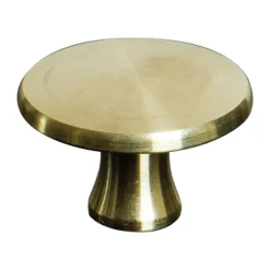 New STAUB knopp round Ø4 cm, Gold Gold-coloured