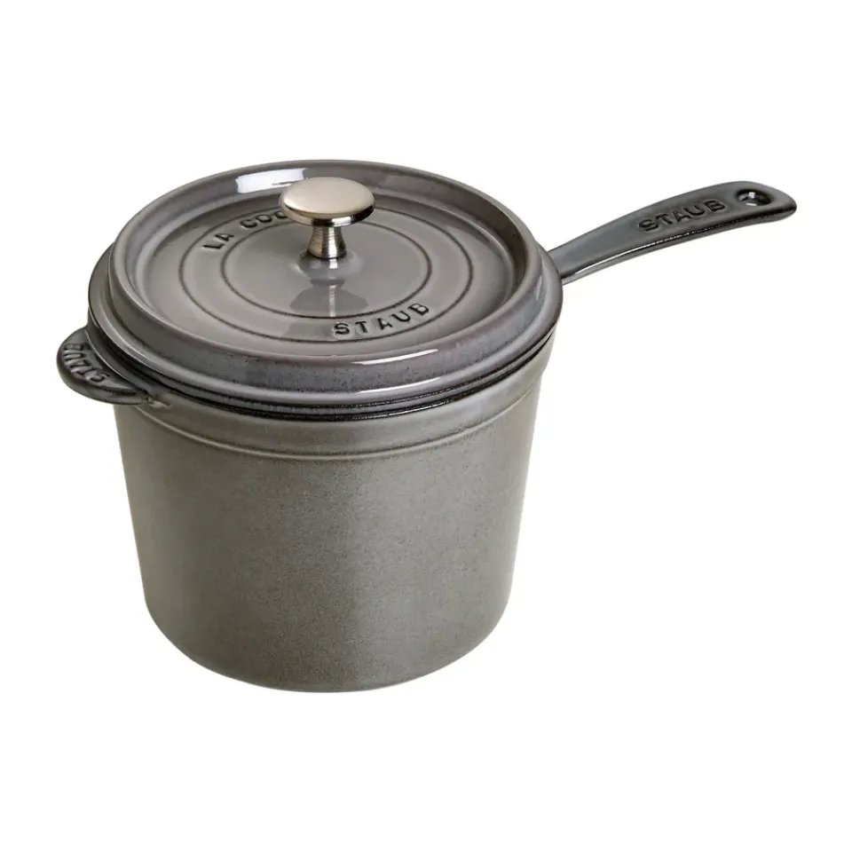 Best STAUB La Cocotte high pot graphite , 2.8 L Grey