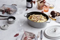 Clearance STAUB La Cocotte oval cast iron pot 6.7 L, truffle White
