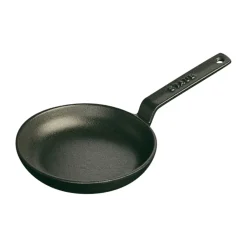 Cast Iron Pans|Frying Pans & Skillets^STAUB mini frying pan cast iron 0.15 L, Black