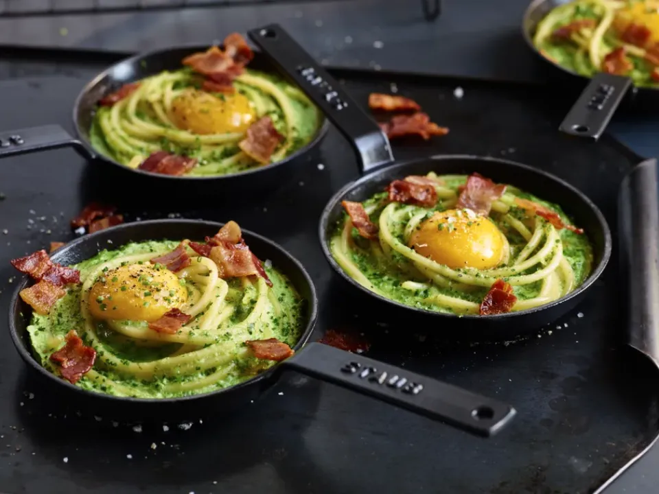 Cast Iron Pans|Frying Pans & Skillets^STAUB mini frying pan cast iron 0.15 L, Black