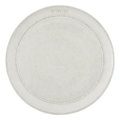 Dinner Plates^STAUB New Truffle plate, Ø20 cm White