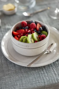 Dinner Plates^STAUB New Truffle plate, Ø20 cm White