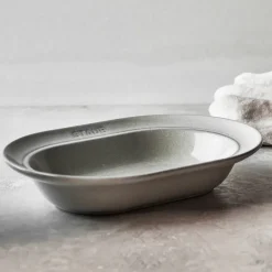 Best STAUB New Truffle saucer oval, 25 cm White