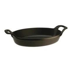 Online STAUB oval oven dish cast iron 24 cm, Cherry Black