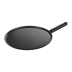 Cast Iron Pans^STAUB pancake pan iron handle Ø30 cm, Black