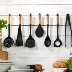Hot STAUB pasta spoon, 31 cm Black