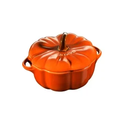 Oven Dishes^STAUB pumpkin casserole dish stoneware, 0.7 l cinnamon Orange