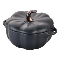 Discount STAUB pumpkin casserole dish stoneware, 0.47 L Black