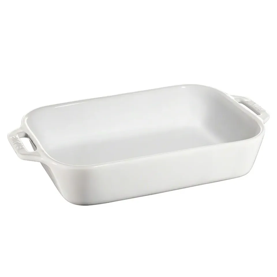 Online STAUB rectangular oven dish 27 x 20 cm, White