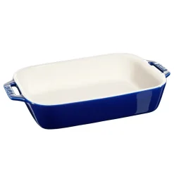 Oven Dishes^STAUB rectangular oven dish 27 x 20 cm, Blue