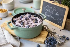 Cast Iron Casserole Pots^STAUB round casserole dish 3.8 l, Salvia Green